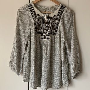 Boho top Lucky Brand